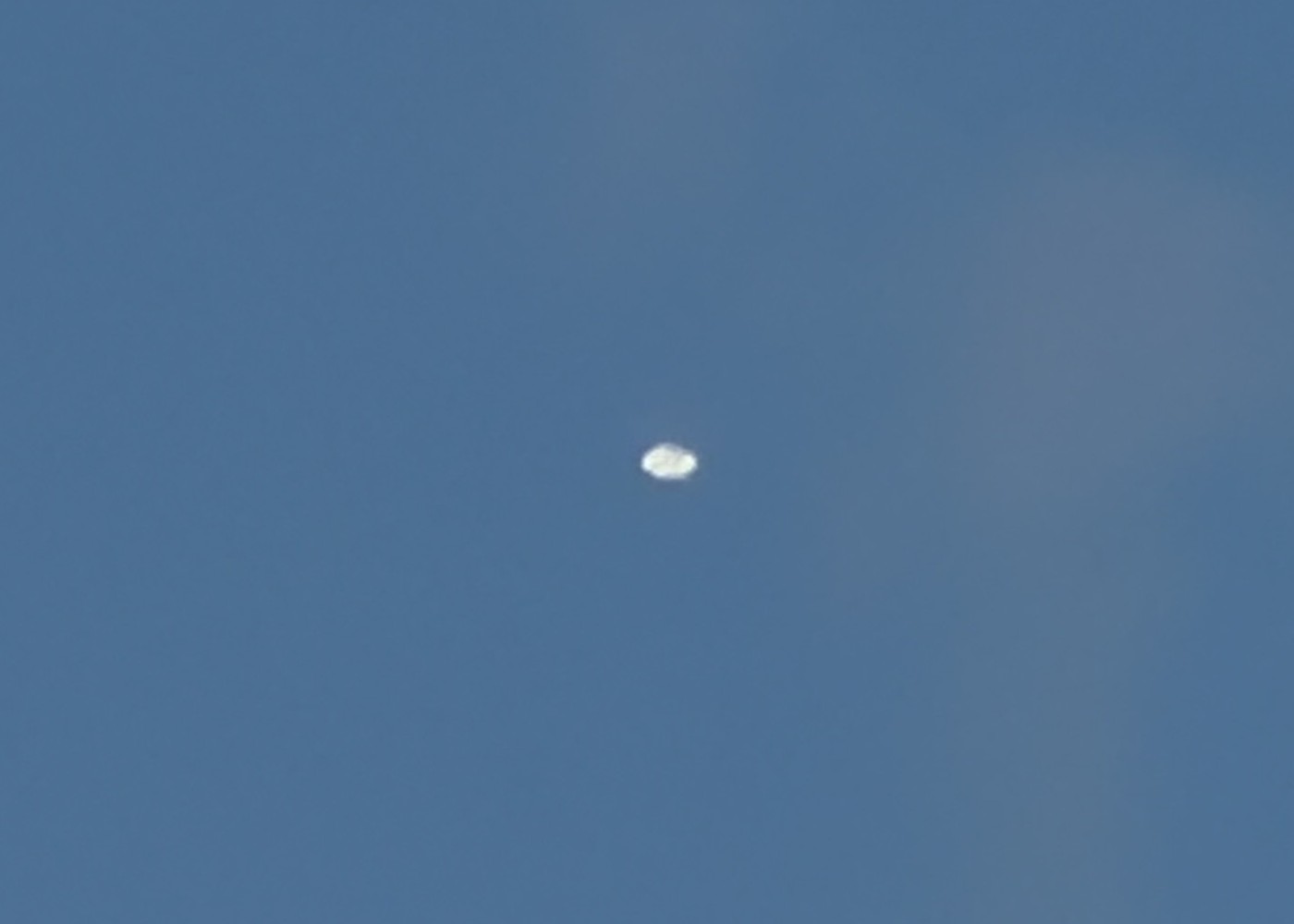 The Bright White Oblong Photographed Over Bishop, California (25 August 2026)
