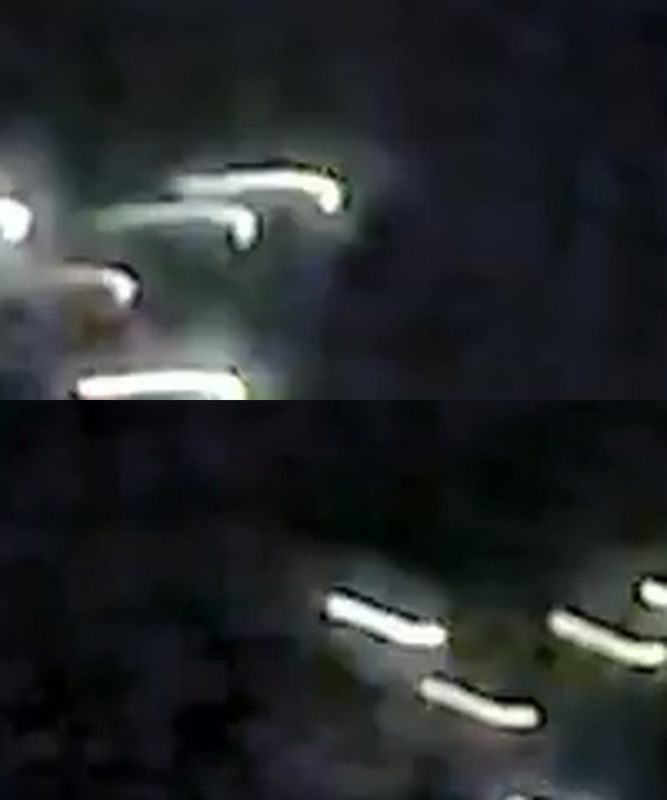 A Triangular Group of Lights Filmed beside Interstate 24 near Nashville, Tennessee (21 October 2026)