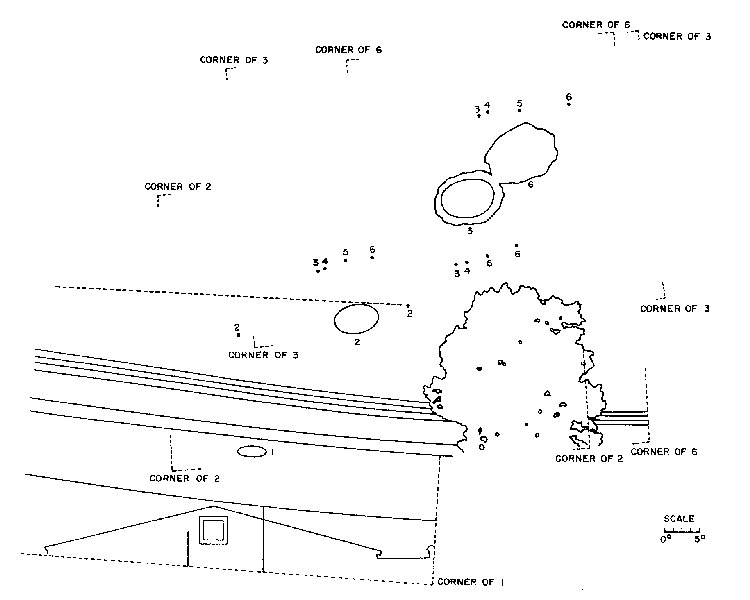 Mosaic of the six photographs taken by the Army private at Fort Belvoir in September 1957, as reproduced in the Condon Report (Scientific Study of Unidentified Flying Objects, Case 50, Figure showing the sequence). The frames run from a sharp dark ring to the ring being engulfed by a white smoke cloud. This is a scan of the published report figure, not a modern recreation.