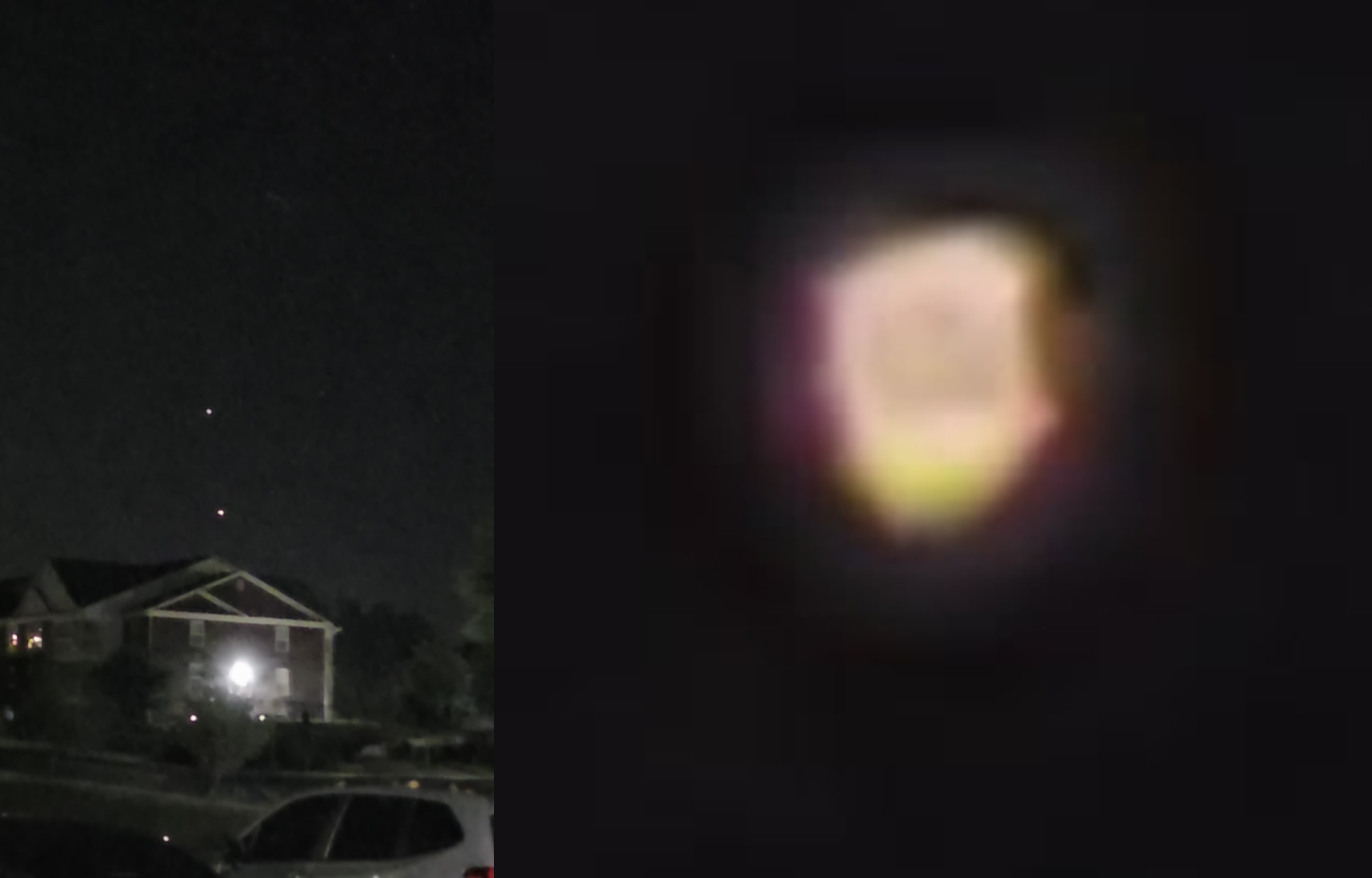 The Colour Changing Light With a Dark Centre Over Spring Hill, Tennessee (12 September 2026)